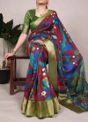 YNF7047 Tussar Silk With Printed With Zari Weaving Work Sarees Exporters In India